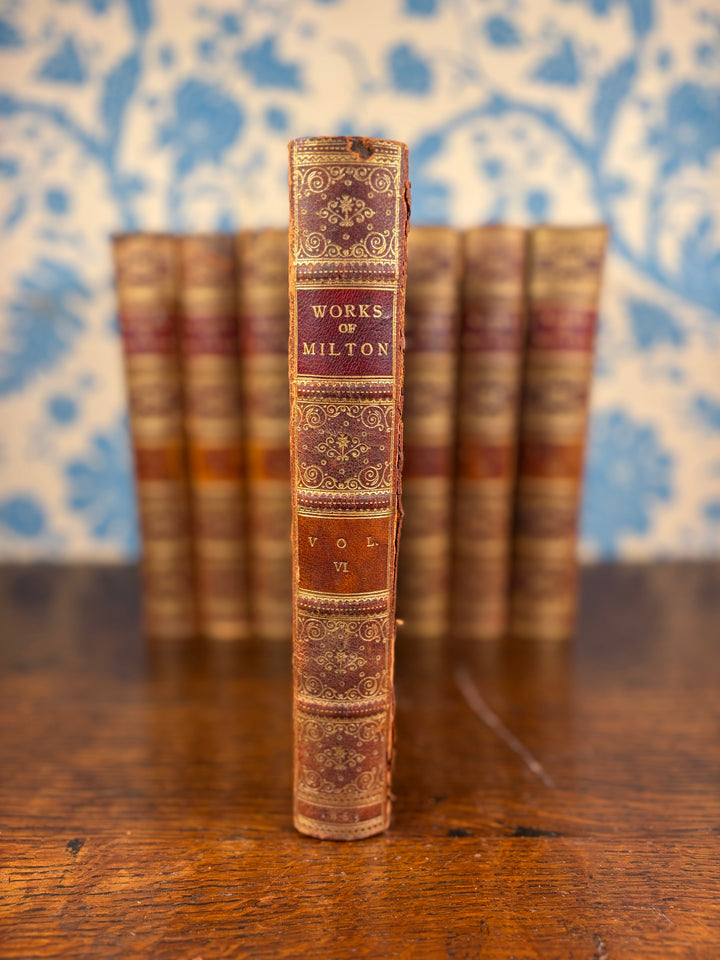Works of Milton Volumes I-VIII