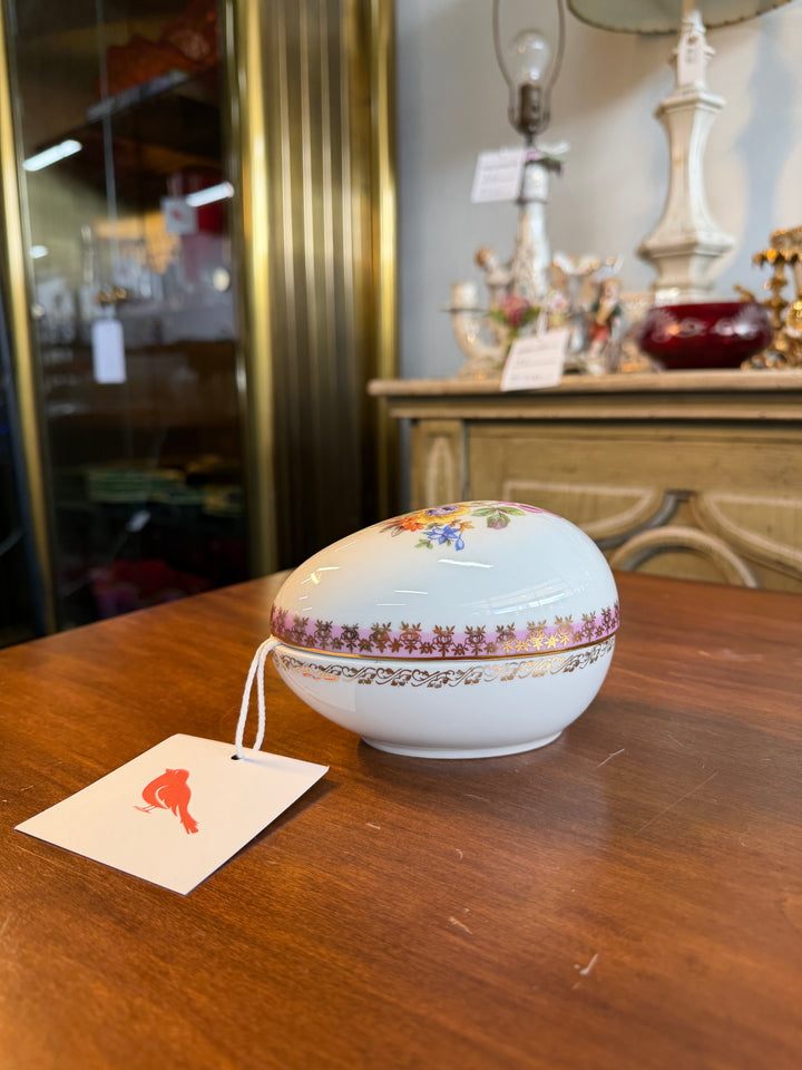 Dresden Porcelain Egg