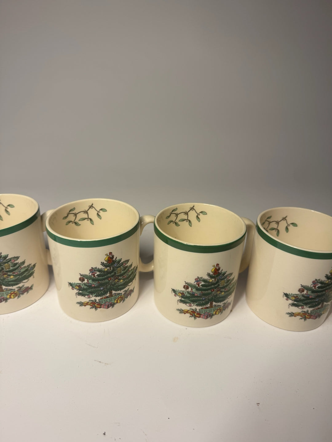 6 Spode Christmas Mugs