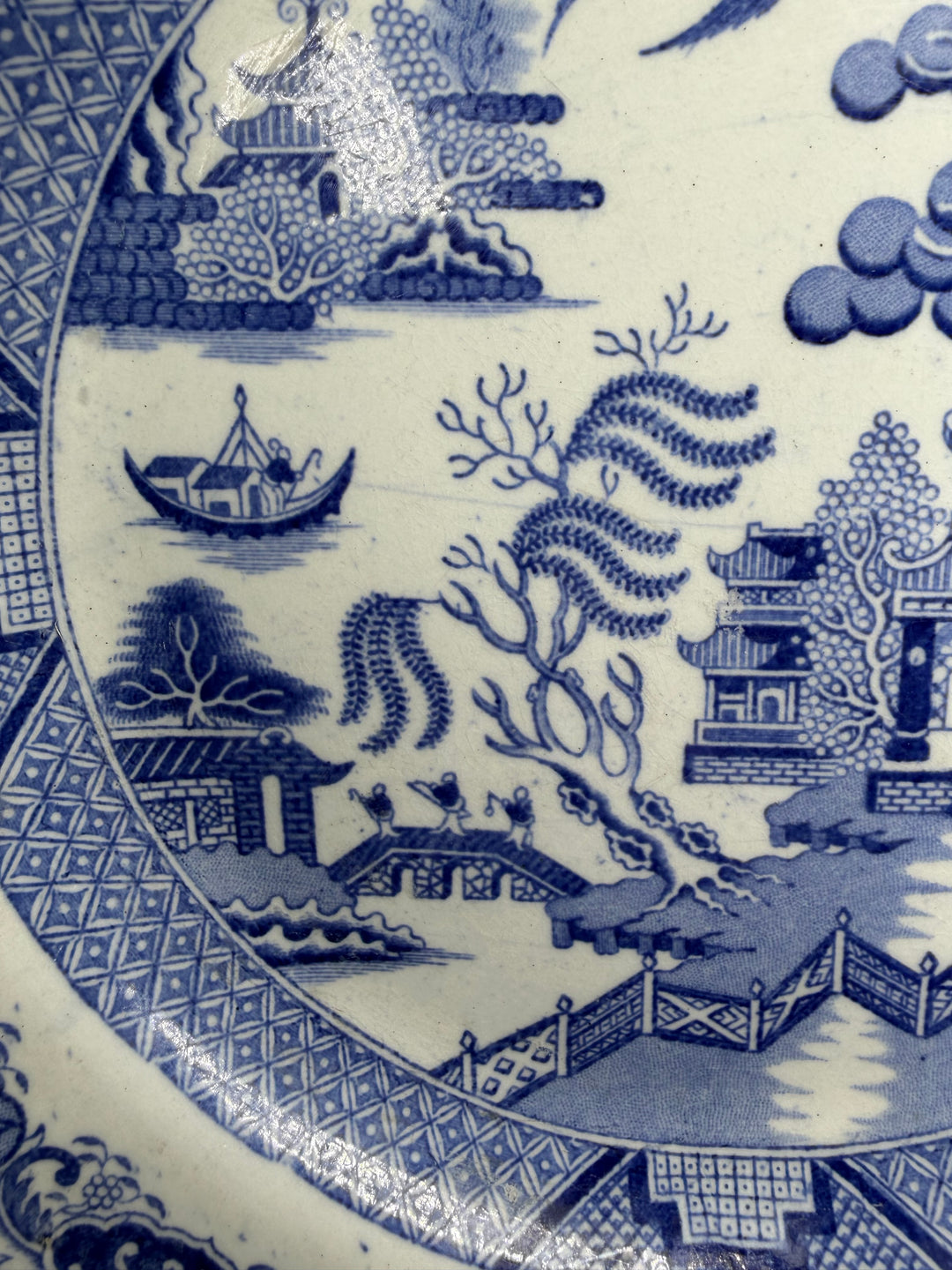 Blue Willow Plate