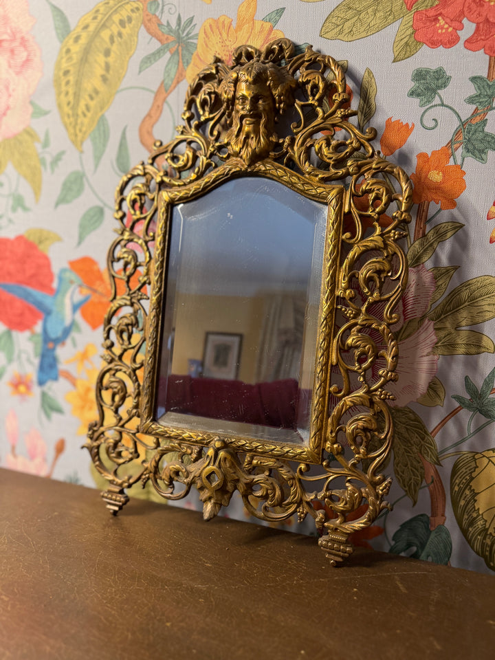 Brass Vanity Mirror