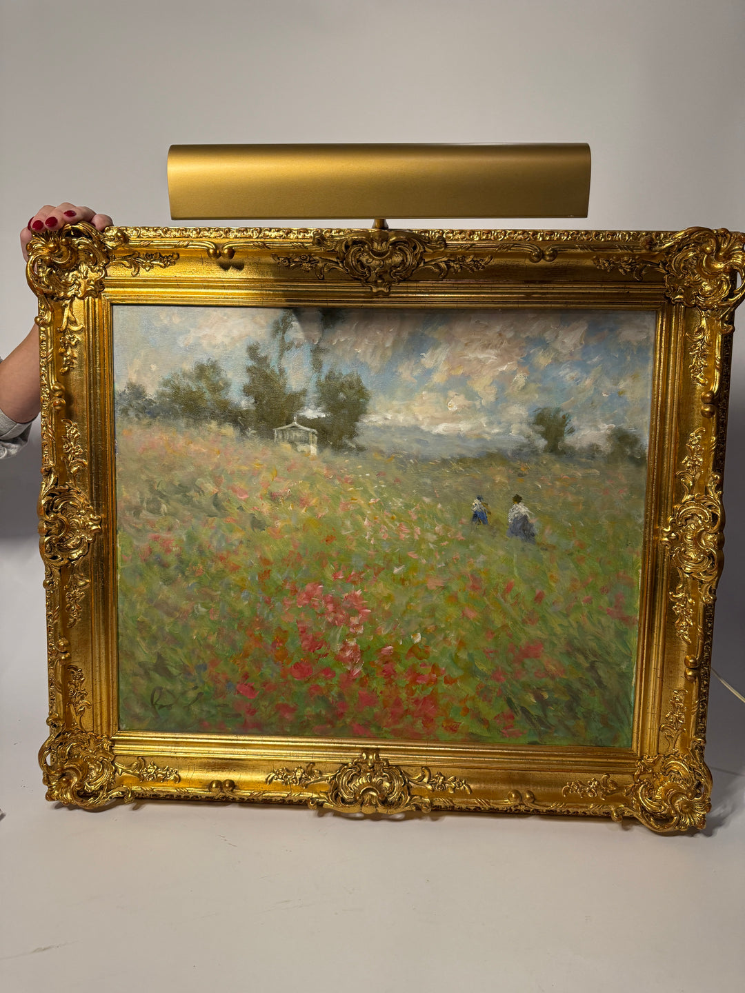 William Rutledge Oil Fields Painting