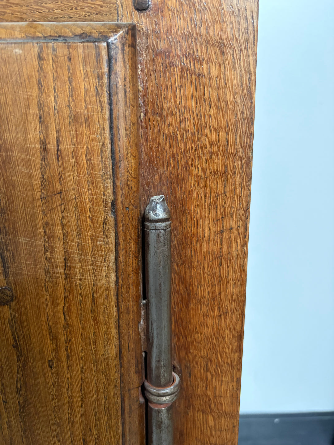 French Provincial Carved Walnut Armoire