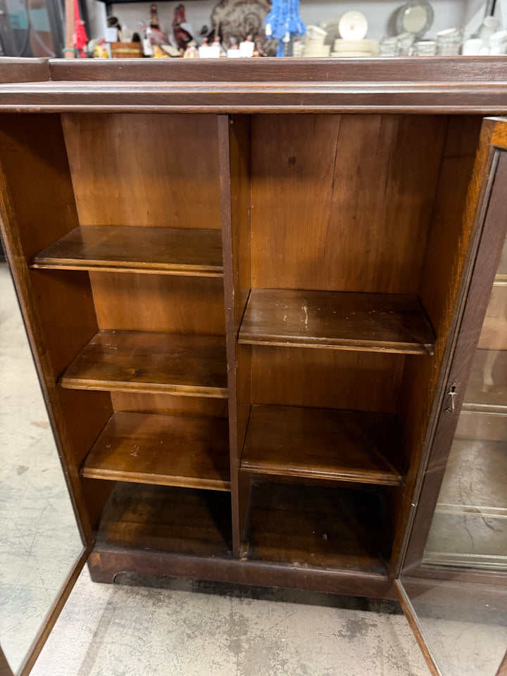 Antique Bookcase with Adjustable Shelves