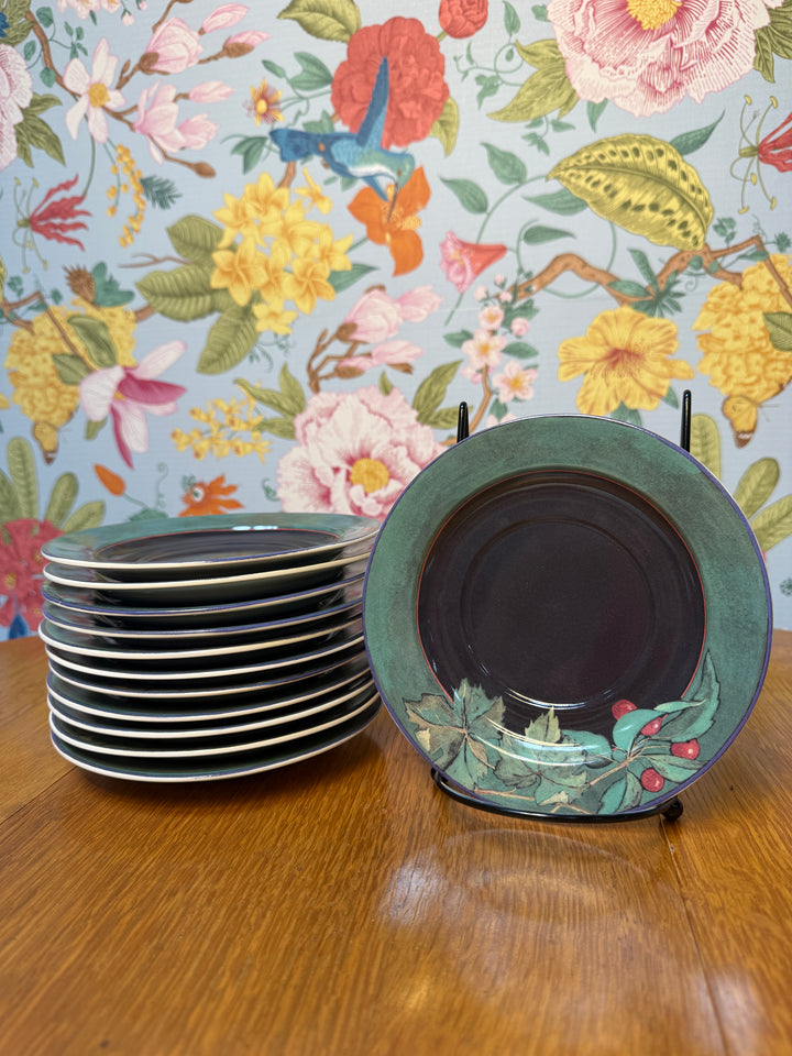 Gien Creation DL Garanti Lave-Vaiselle (Cueillette) - 12 saucers