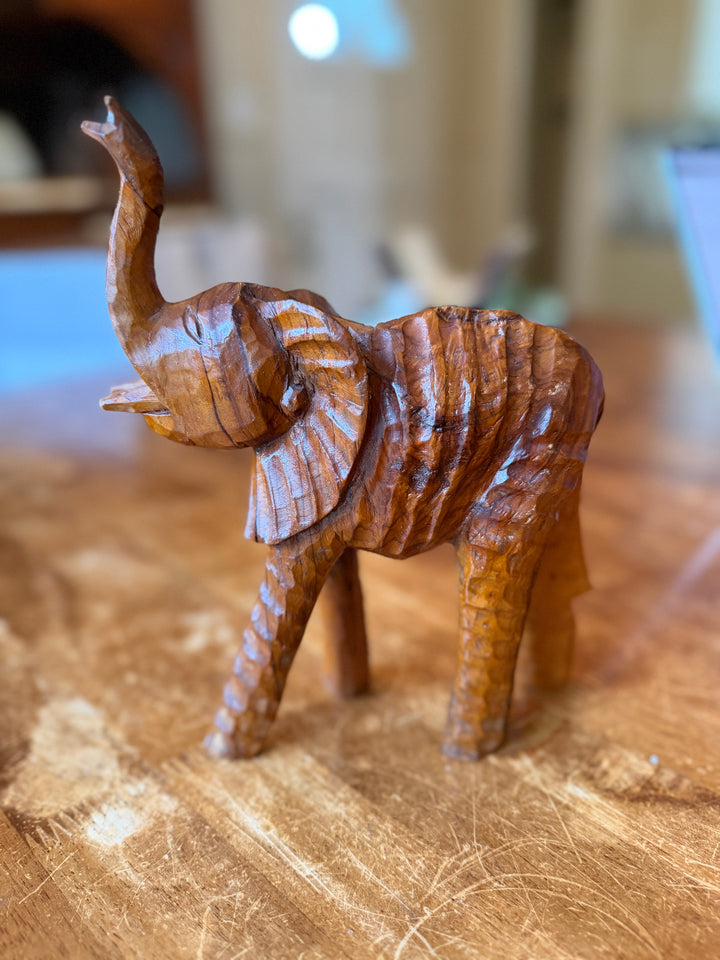 Carved Wood Elephant