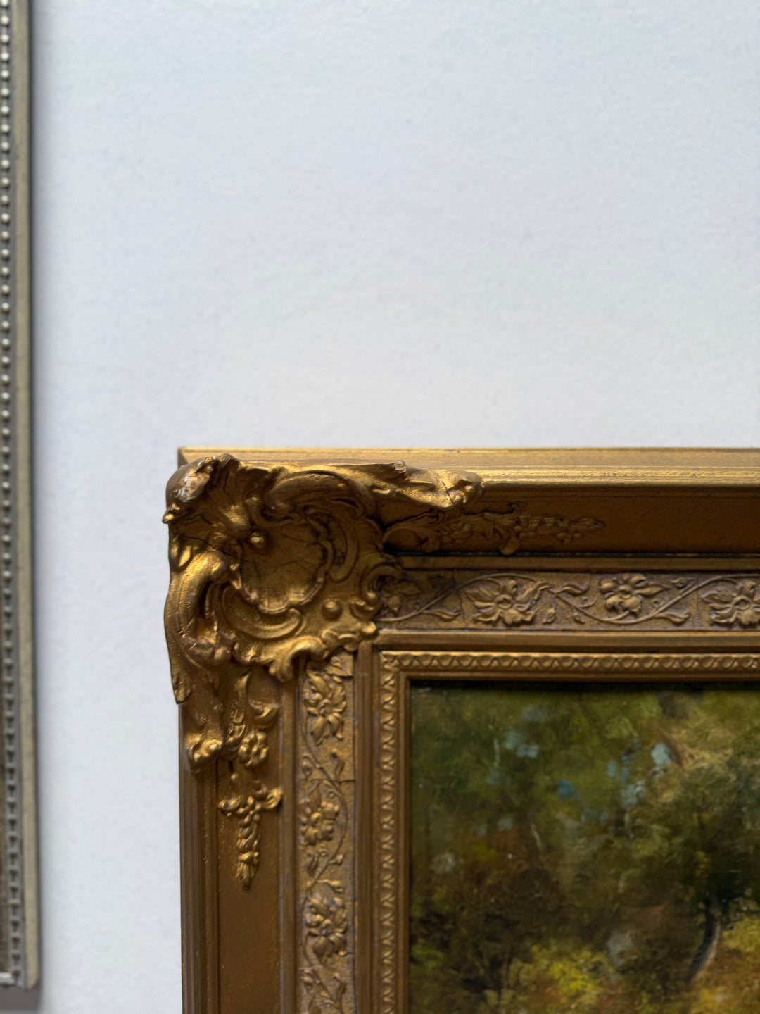 Oil Painting with Gilt Frame