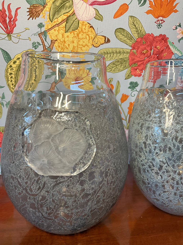 Pair Kjell Engman Vase "Fossil"