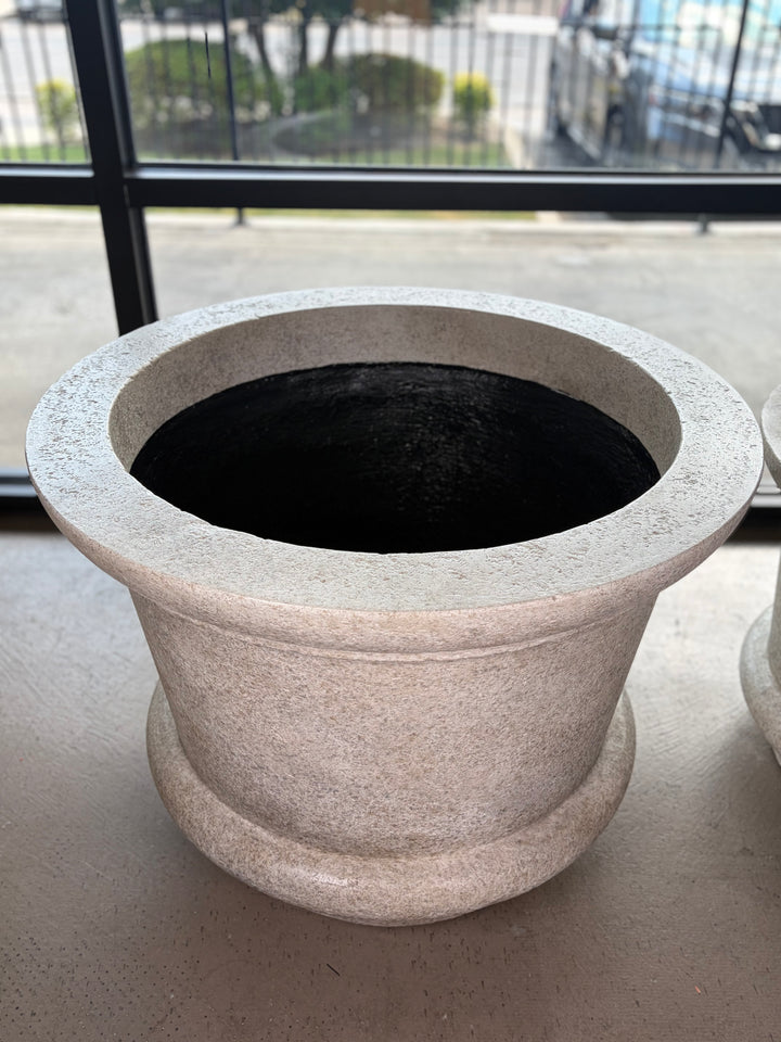 Large Stone-Look Planter