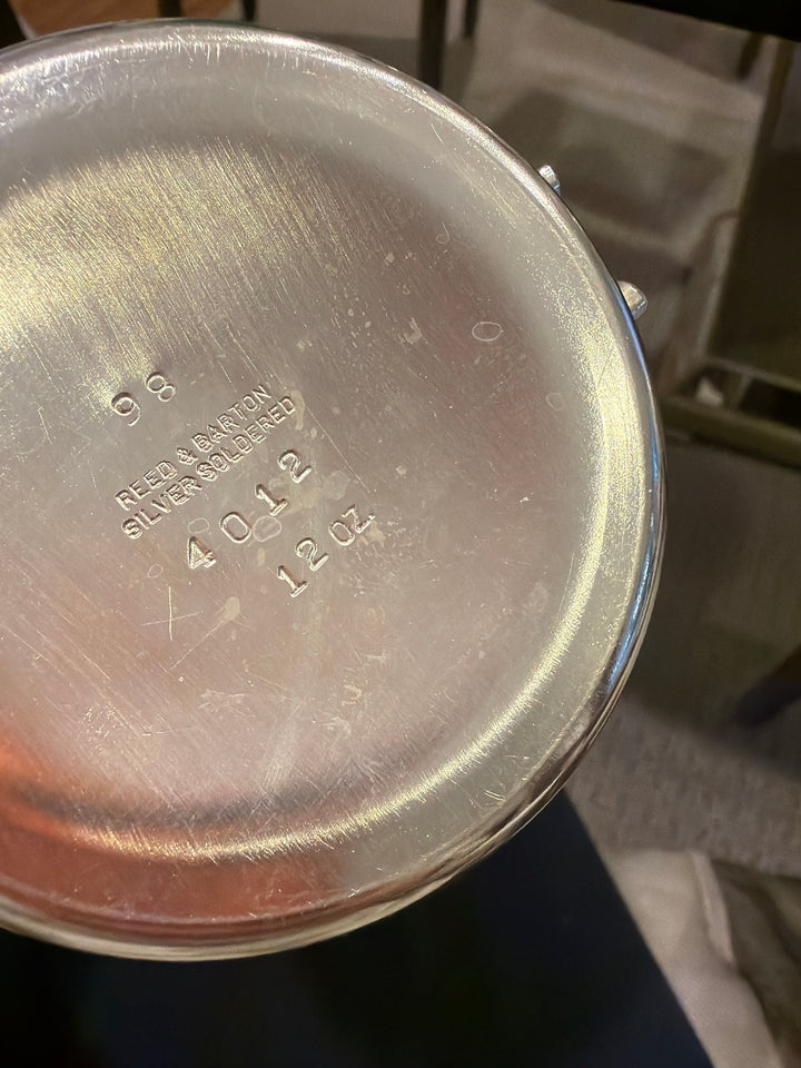 Reed & Barton Silver-Soldered Lidded Pitcher