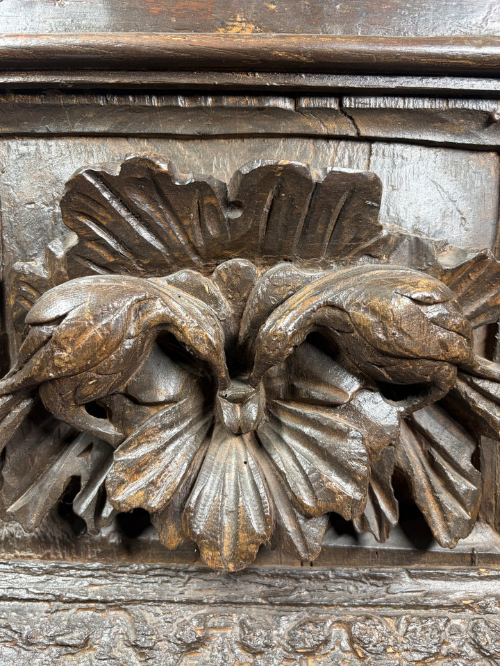 Carved Wood Architectural Pedestal or Reliquary Base