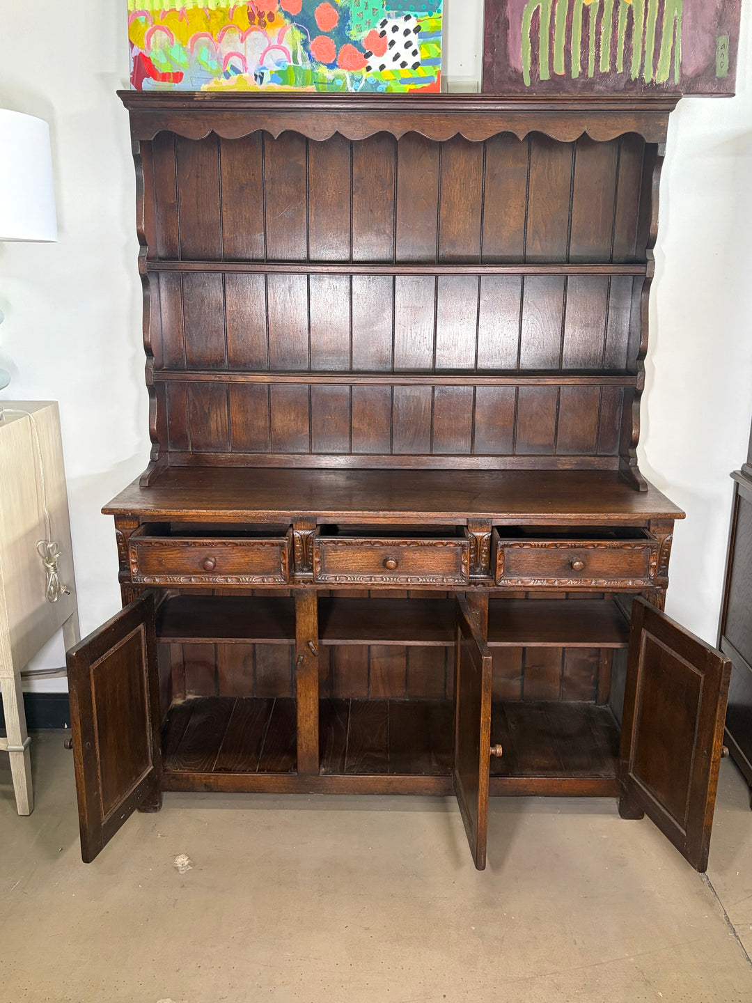 Titchmarsh & Goodwin Oak Welsh Dresser