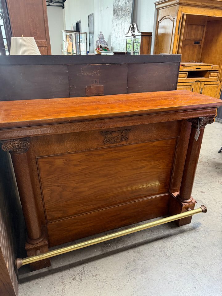 Antique Carved Bar