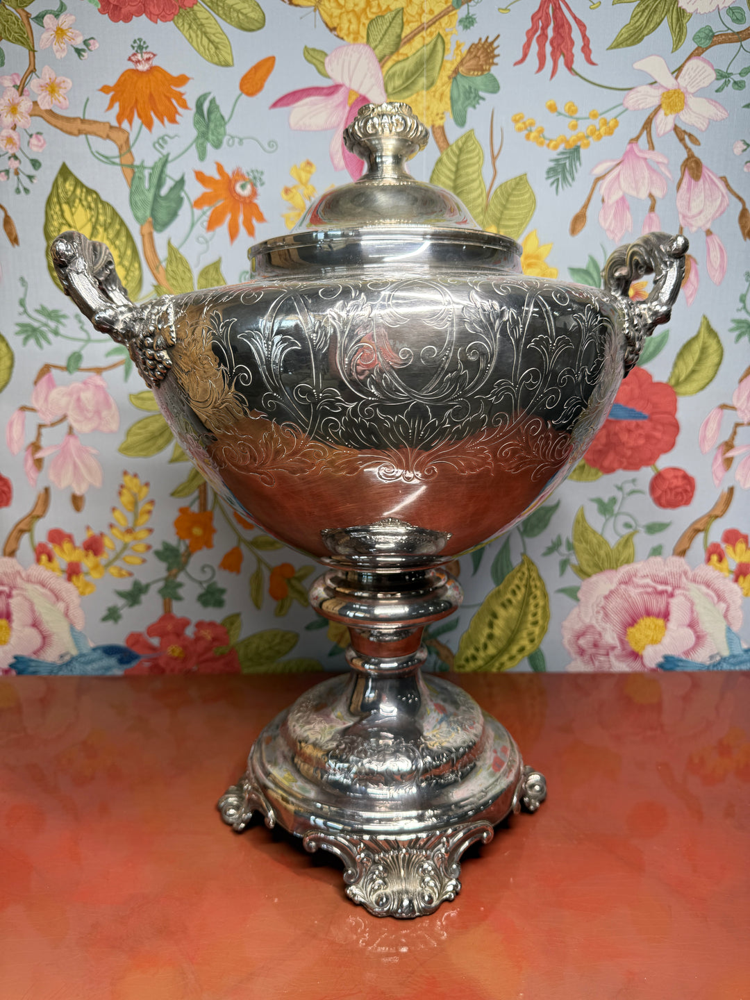 Silver Plated Samovar