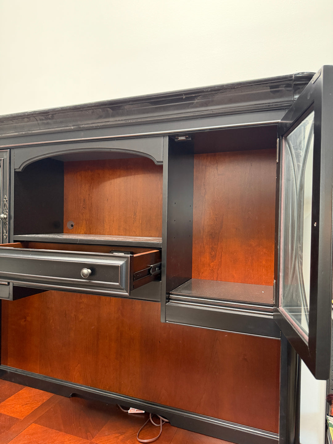 Havertys Wooden Desk and Drawers