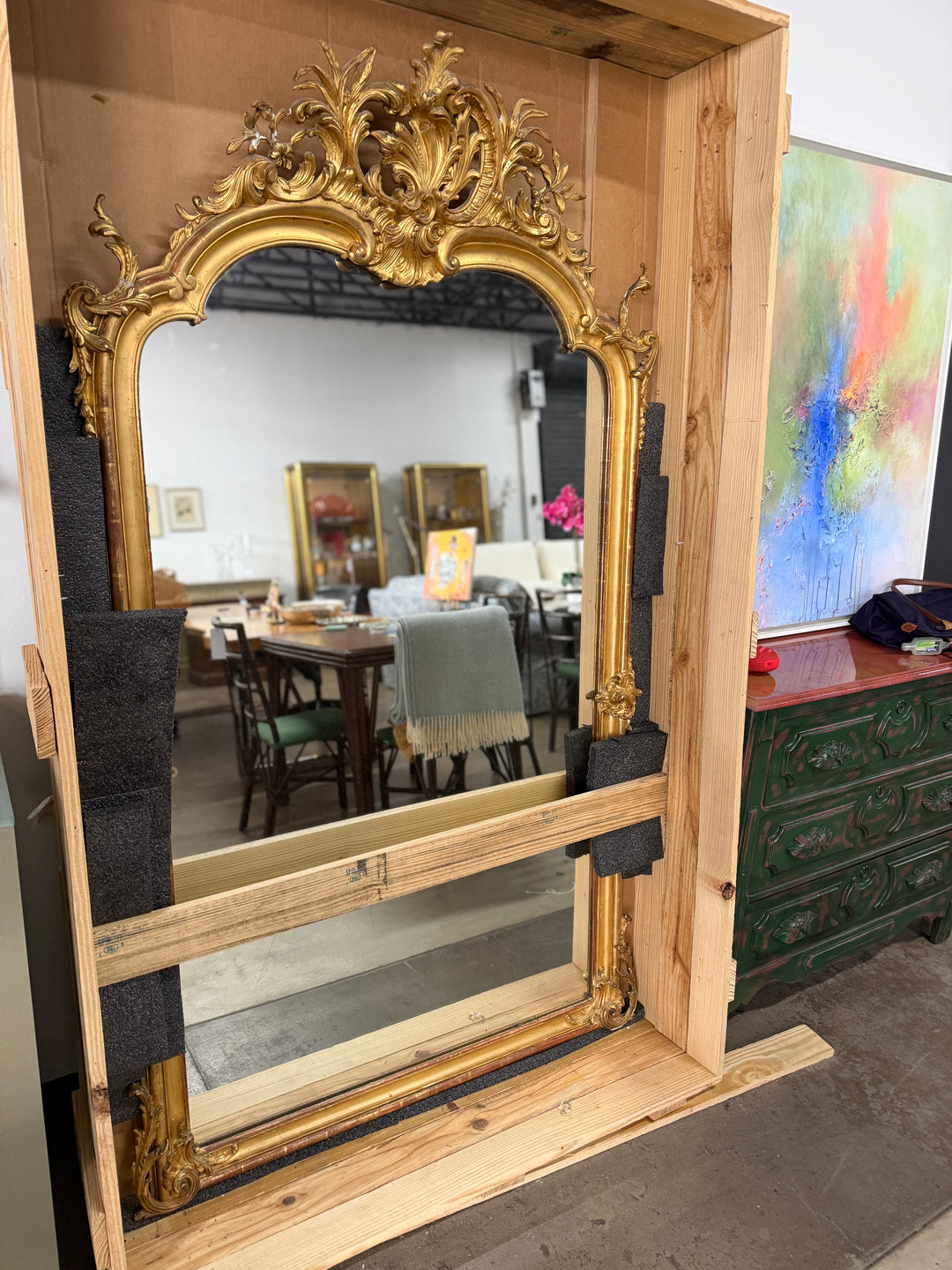Gilt Mirror