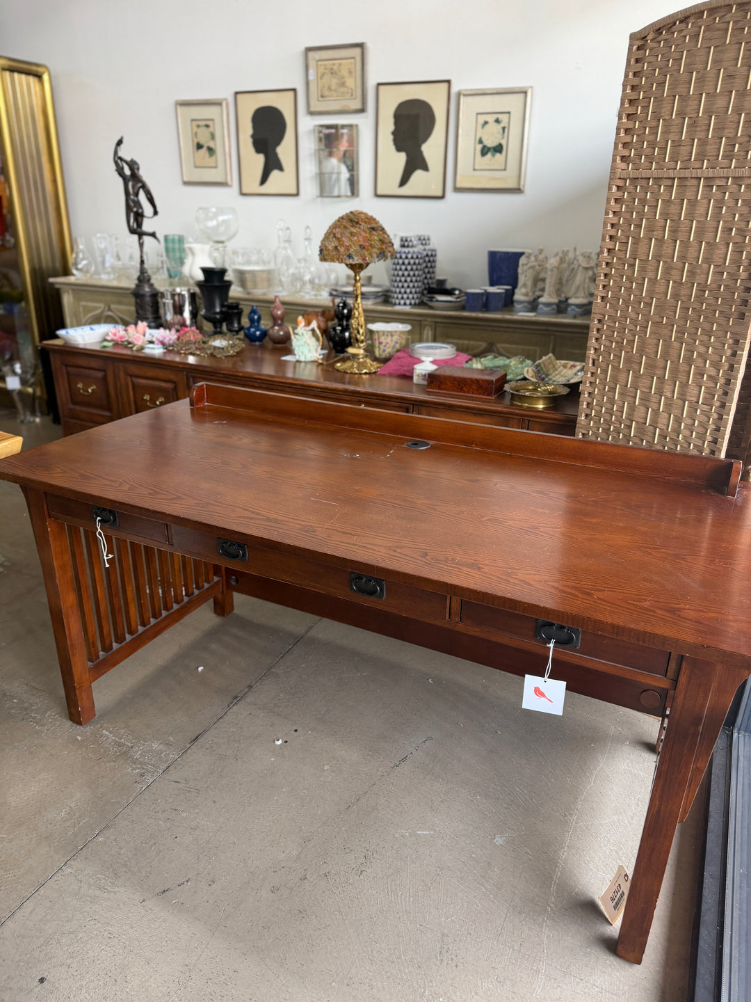 Vintage Wooden Desk (Needs work! But great structural condition)