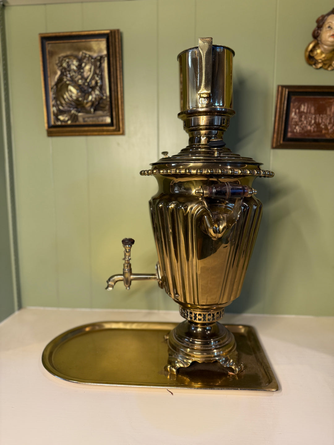 Russian Brass Samovars