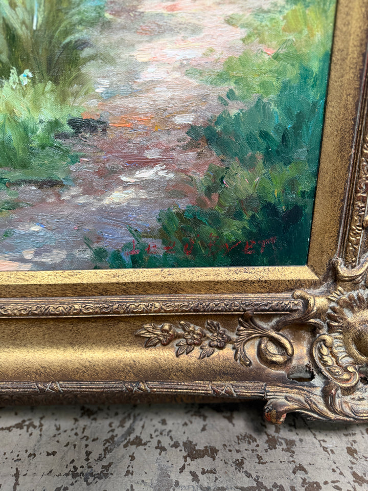 Farm House Original Oil Painting
