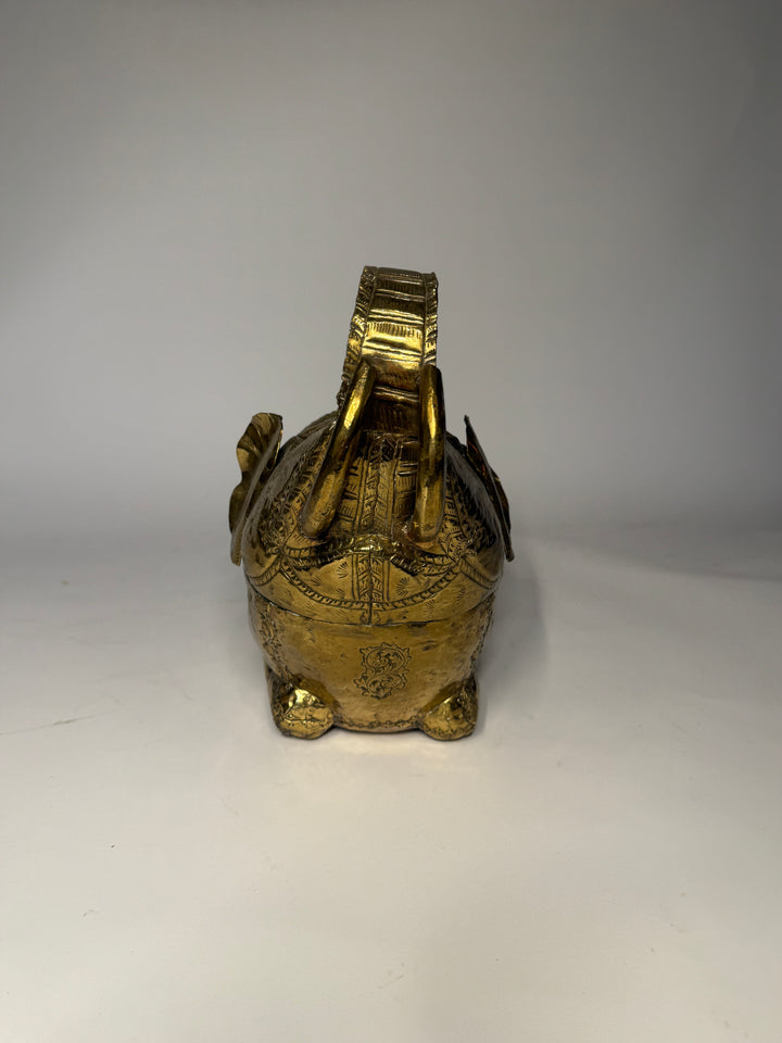 Brass Elephant Box