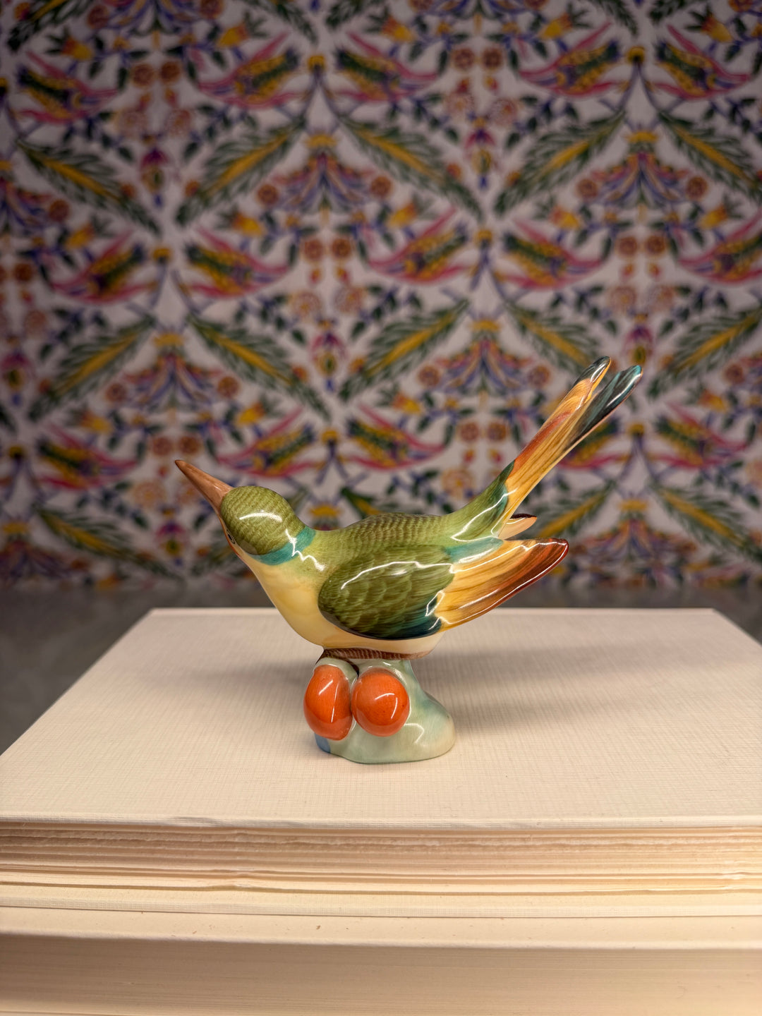 Herend Porcelain Bird Figurine