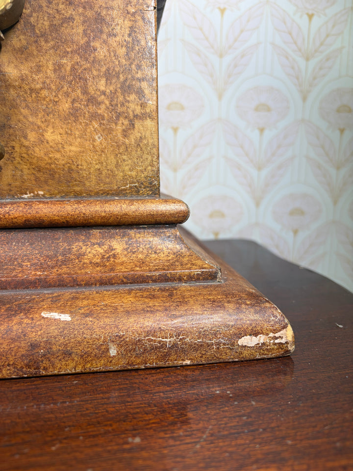 Decorative Wooden Wall Bracket with Gilt Rococo Hardware