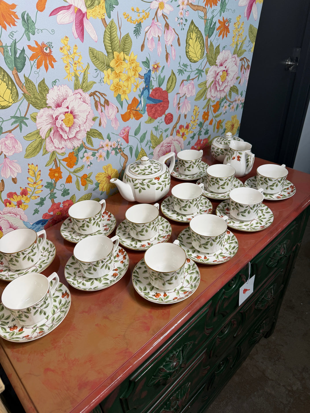 Vintage Tiffany & Co Arbor Tea Set (2000)