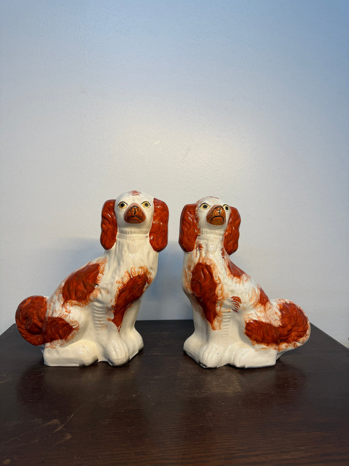 Pair of Antique Staffordshire Dogs