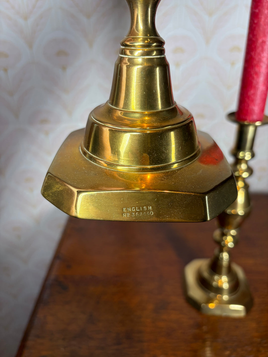 Pair of Brass Candlesticks