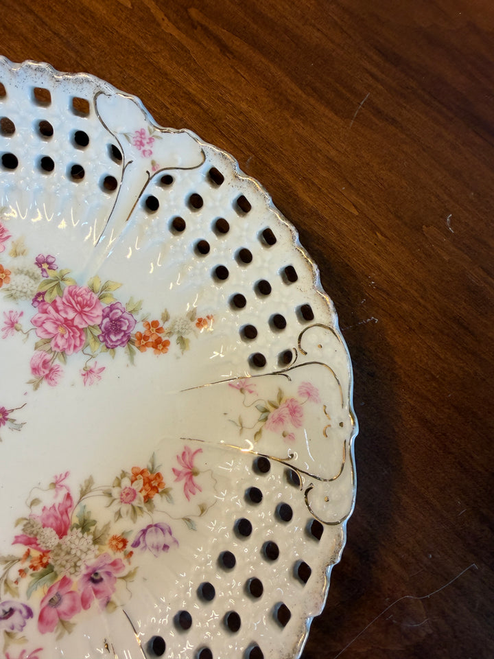Vintage Porcelain Wall Plate