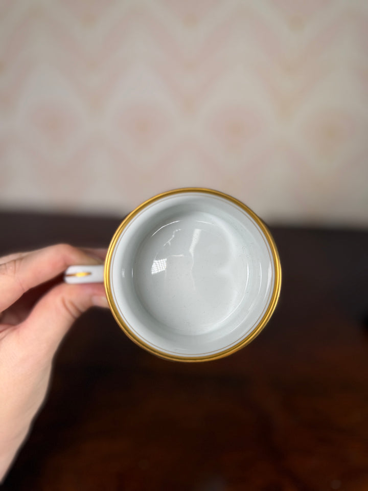 4 Piece Cup and Saucer Set - Fitz and Floyd (St. Nicolas)