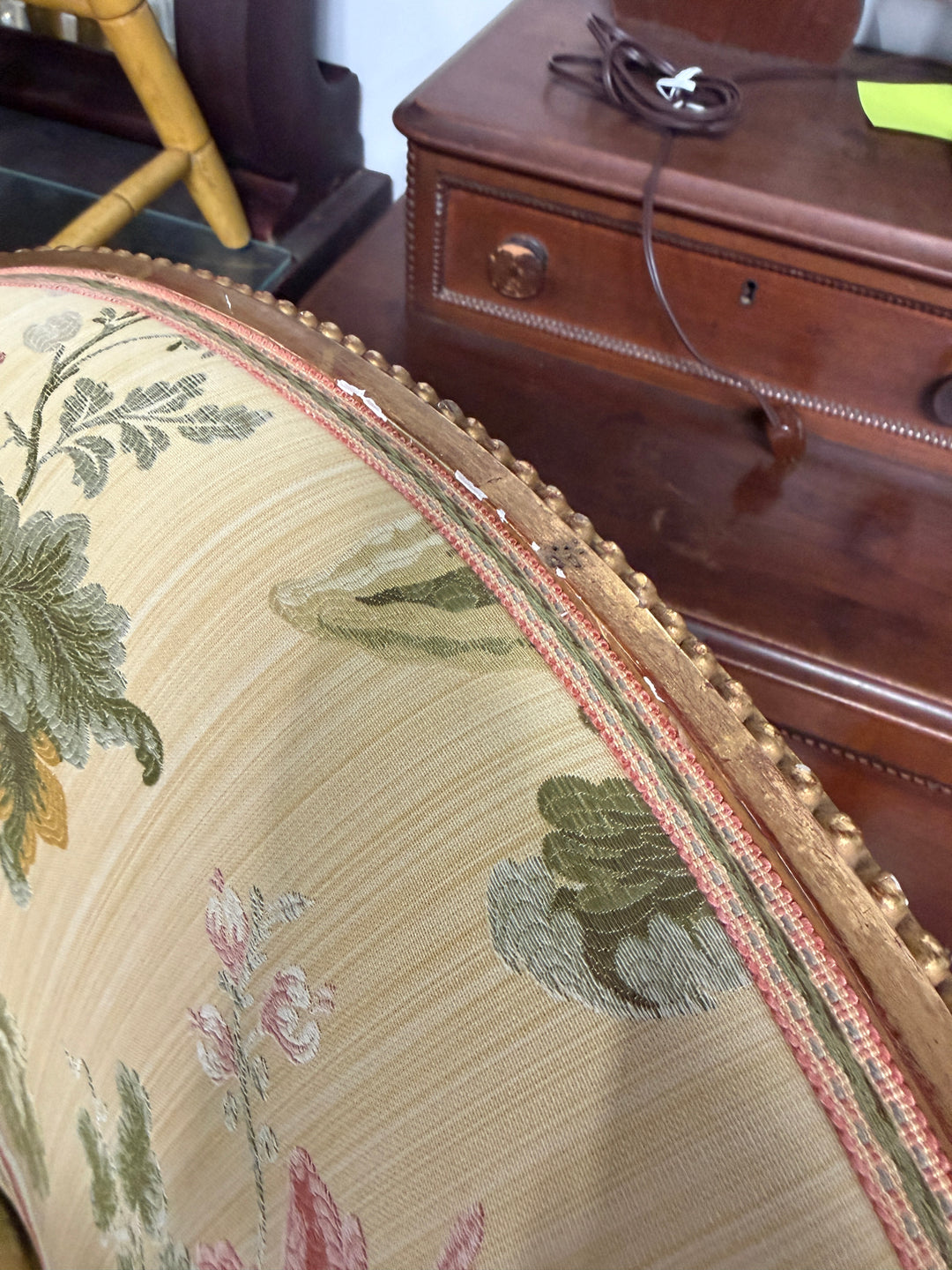 High Back Bergere