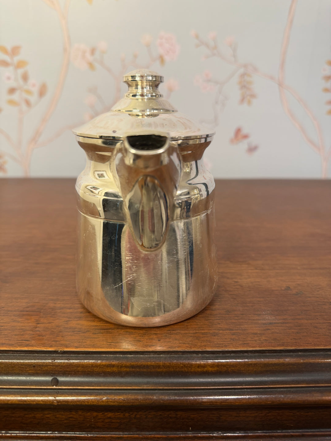 Reed & Barton Silver-Soldered Lidded Pitcher