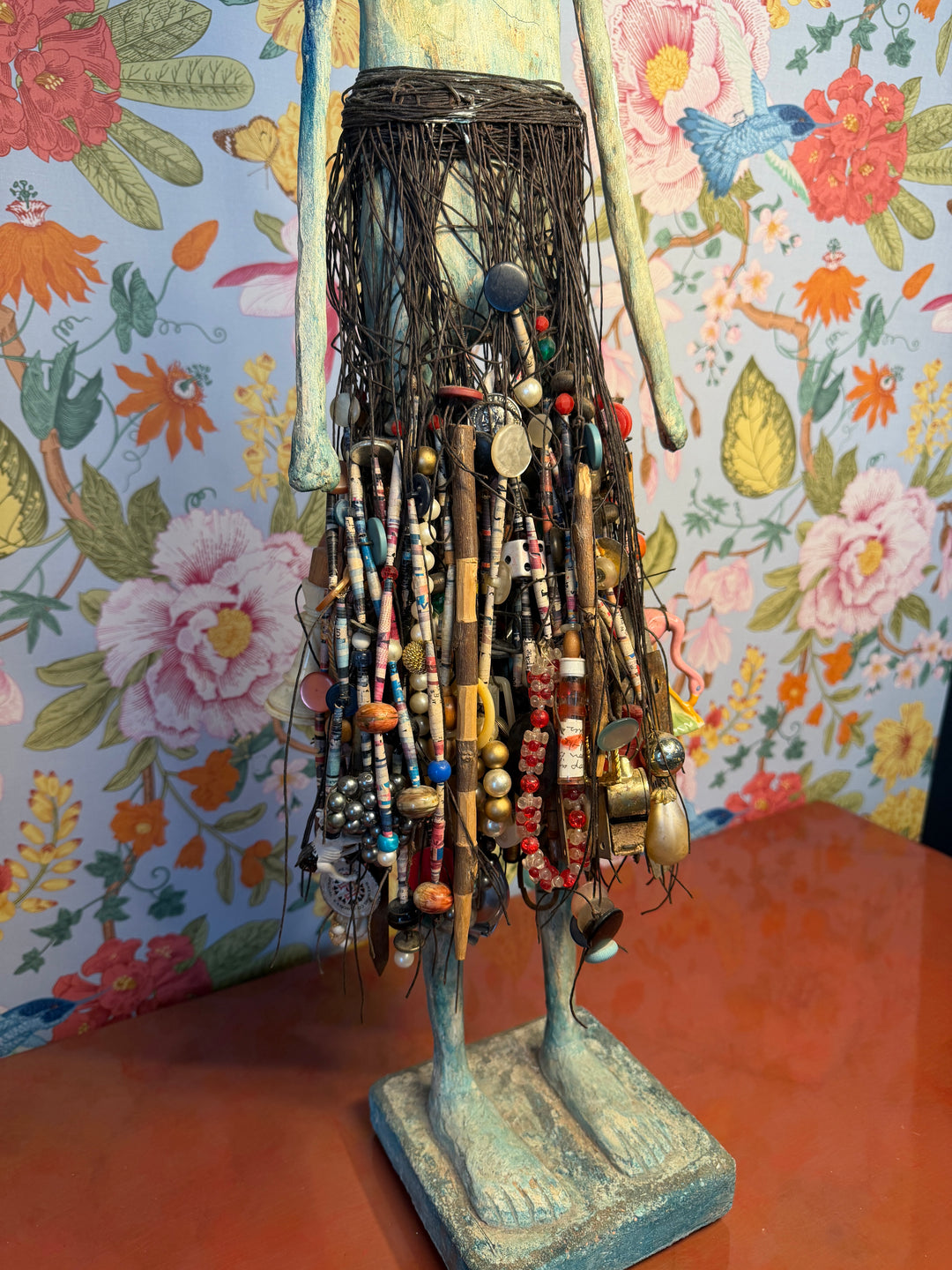 Standing Figure, Eco Warrior, by Ron Allen