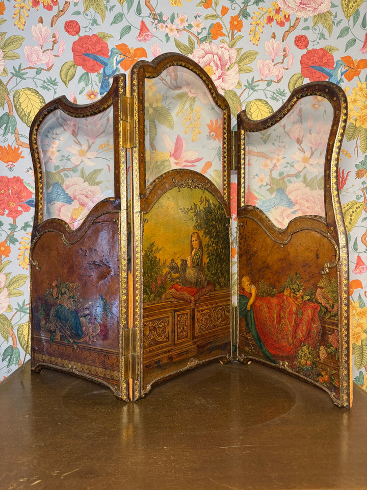 Louis XV Hand Painted Room Divider
