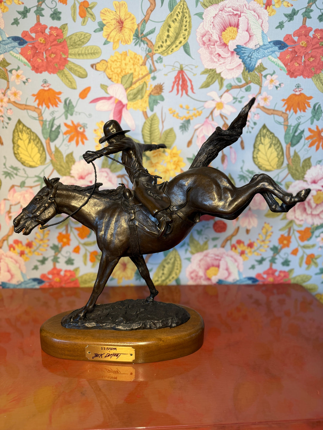 "11:55pm" Bronze Sculpture by Jack Bryant