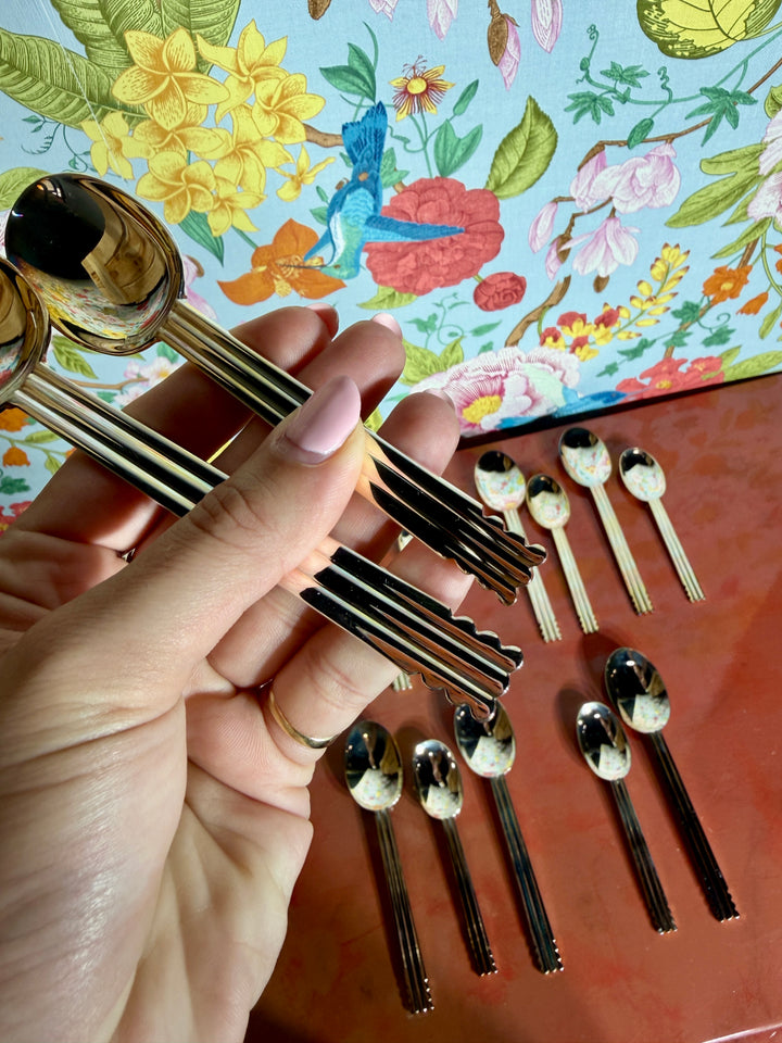 Puiforcat Silverplated Nantes Flatware (Service for 8 + 4 Serving Pieces)