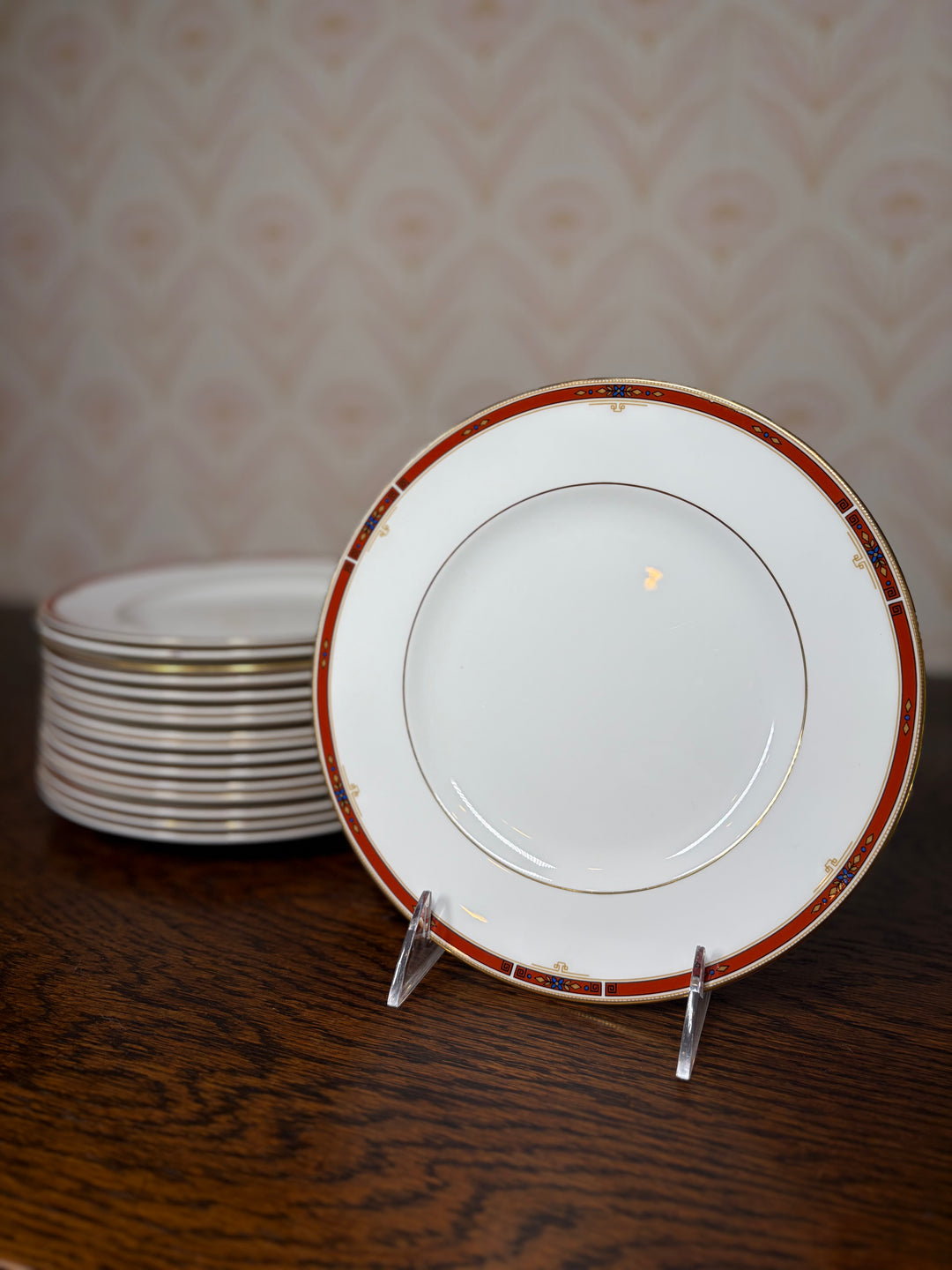 Set of 17 Wedgwood Colorado Salad Plates