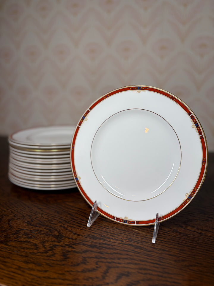 Set of 17 Wedgwood Colorado Salad Plates