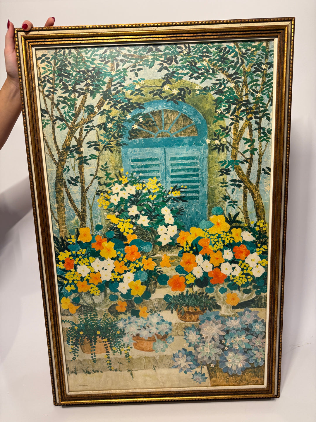 Lydia Kemeny “Blue Shutters” Print