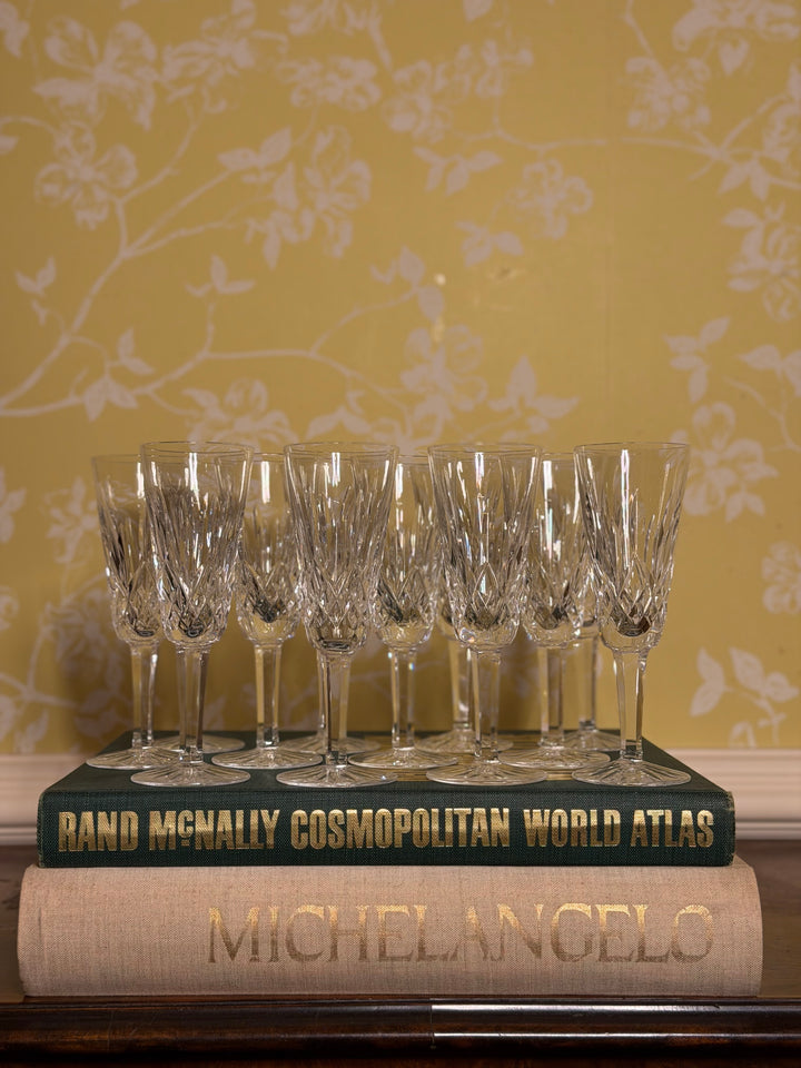 Waterford Lismore Champagne Flutes - Set of 12