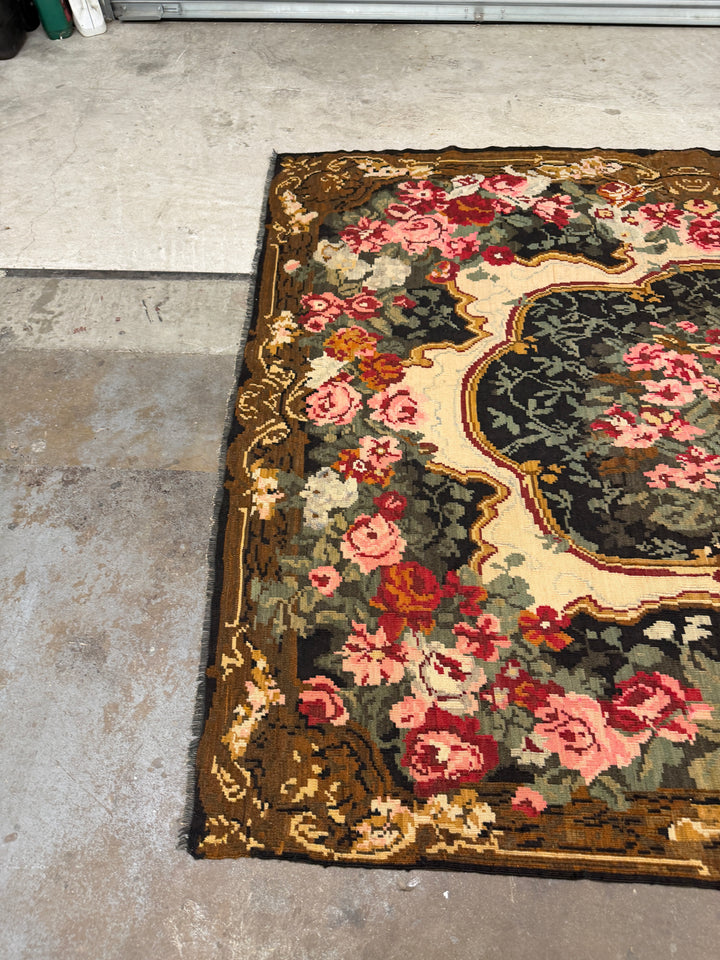 Floral Antique Rug