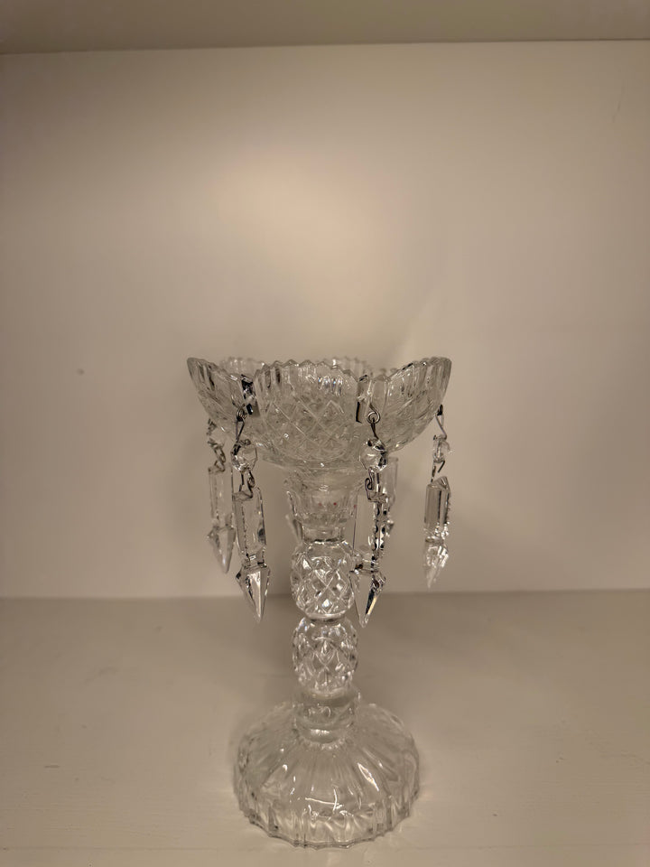 Candlestick with Drop Bobeches