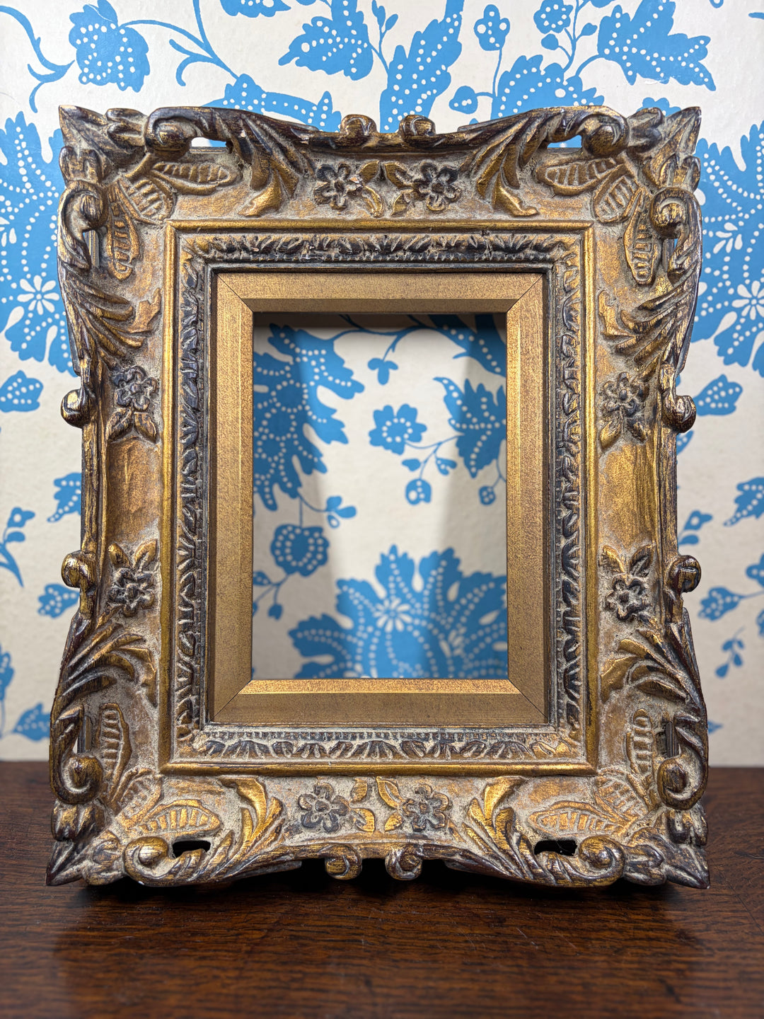 Antique Gilt Wood Picture Frame