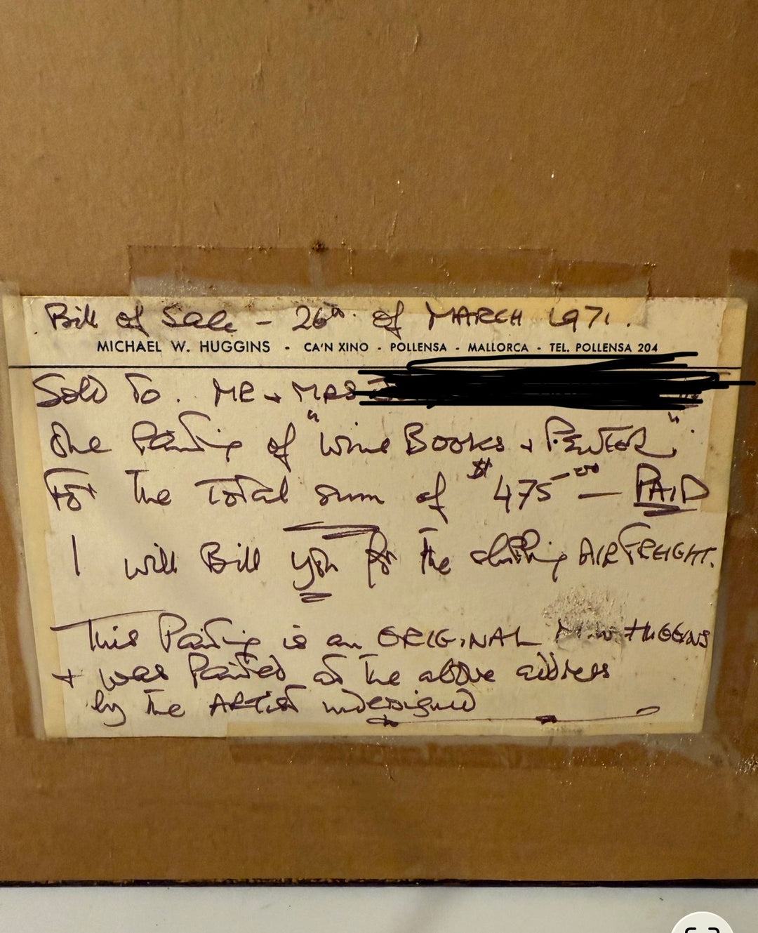 Michael W. Huggins Artwork