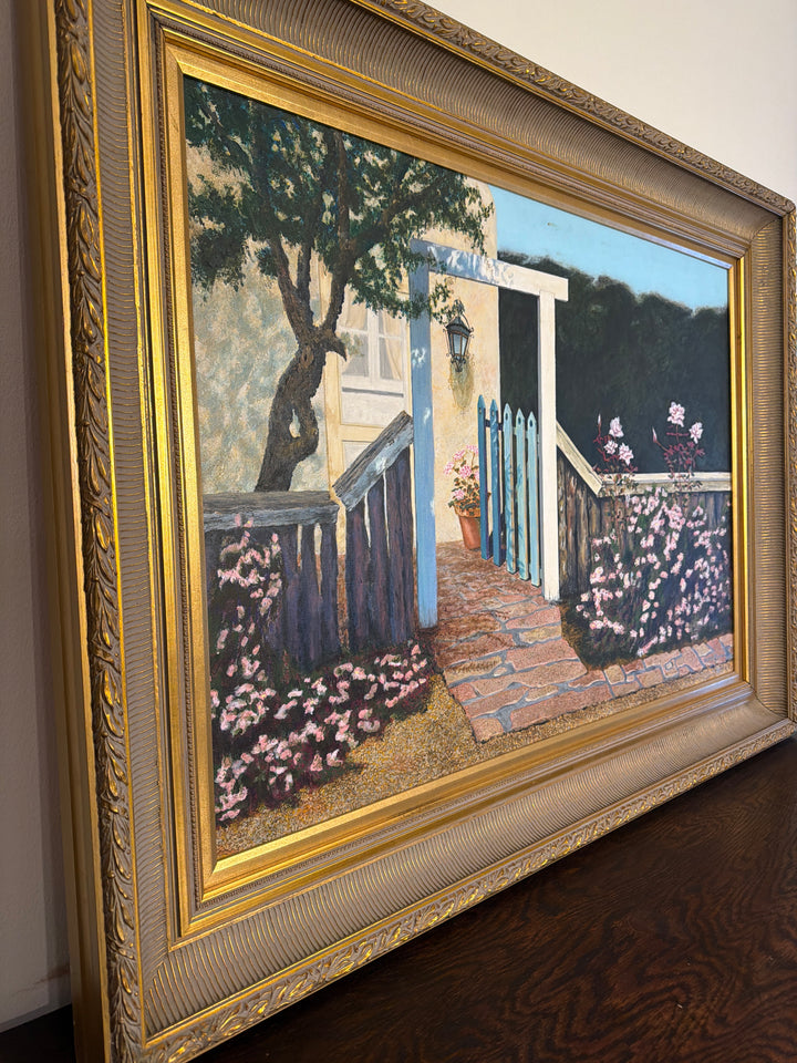 Original Oil Painting Signed Sherry Burnside - 42 in x 32 in