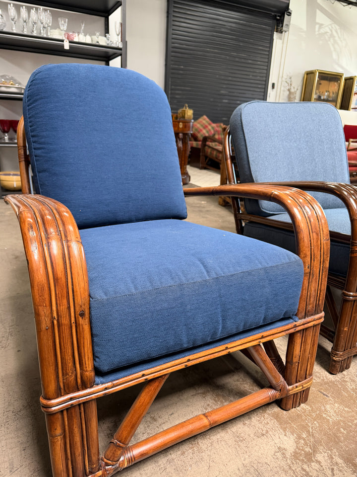 Bamboo and Rattan Armchair