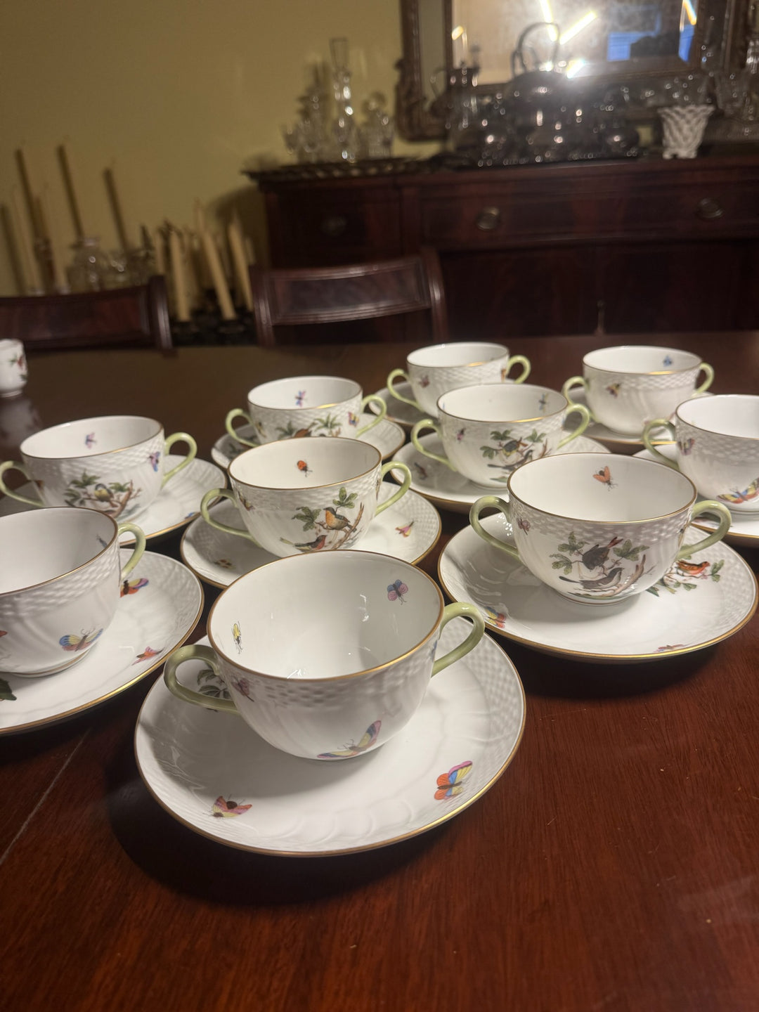 10 Herend Consommé Cups (#1716)