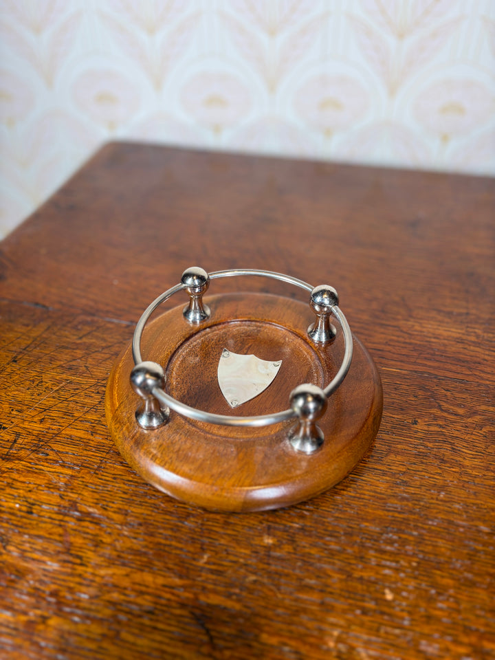 Wooden Champagne Coaster