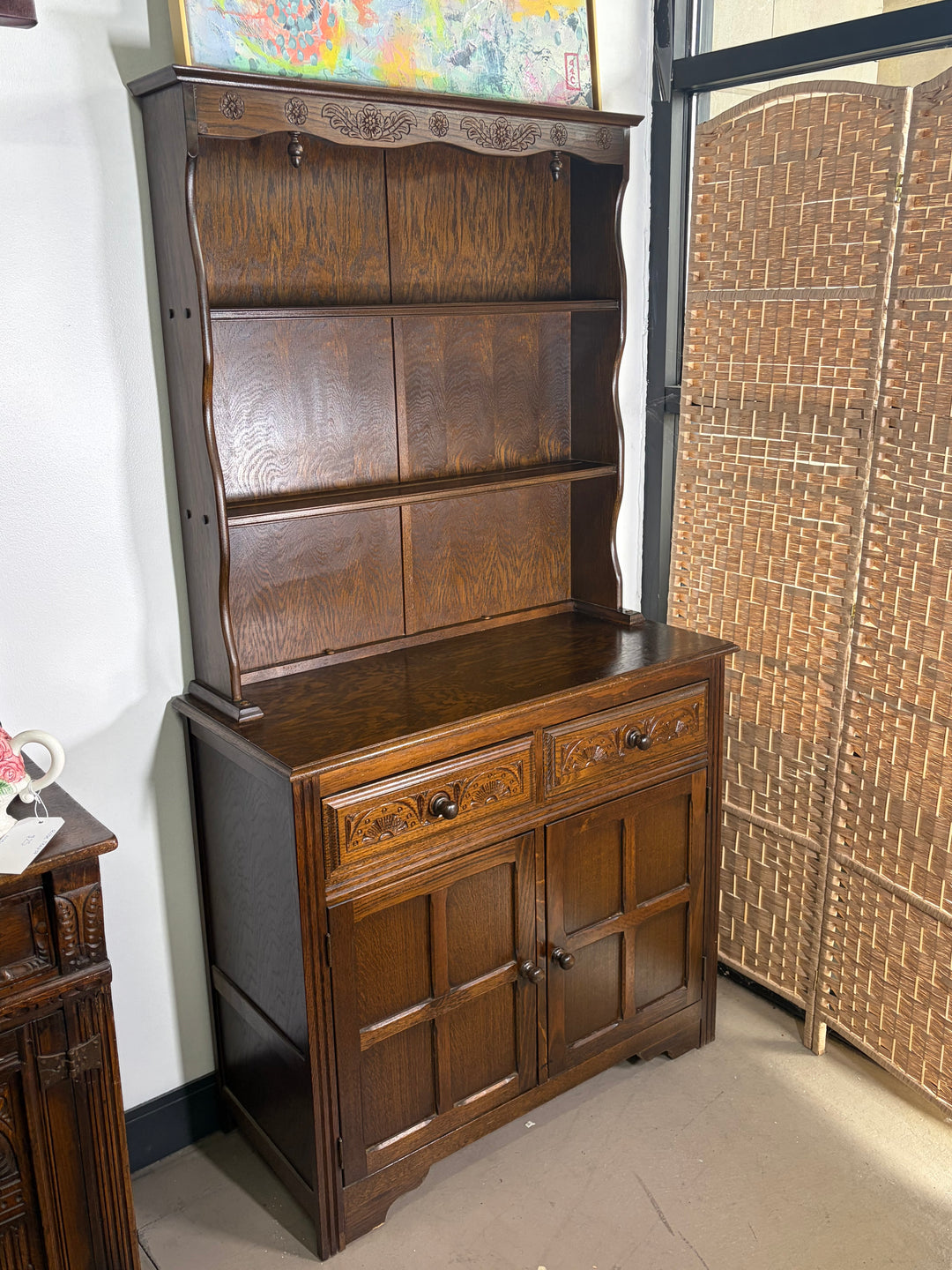 Oak Welsh Dresser (from England)